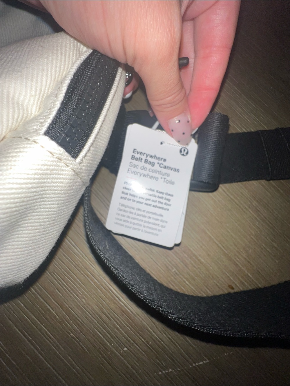 NWT Lululemon Everywhere Canvas Belt Bag 1L - Picture 2 of 4